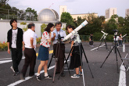 中部大学 宇宙を身近に感じてもらうための天体観望会と大学キャンパス内に設置されている天文台